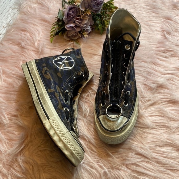 Converse x Undercover Chuck 70 Hi Warrior Camo Sneakers - Picture 1 of 13